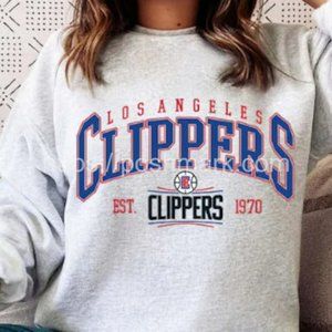 LA Clippers 1970, Los Angeles Sweatshirt, Clippers Los Angeles Basketball shirt